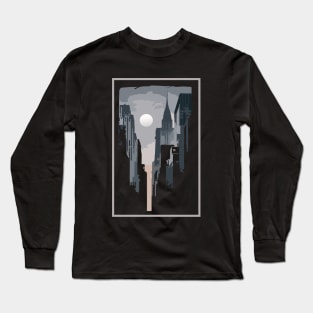 city grey Long Sleeve T-Shirt